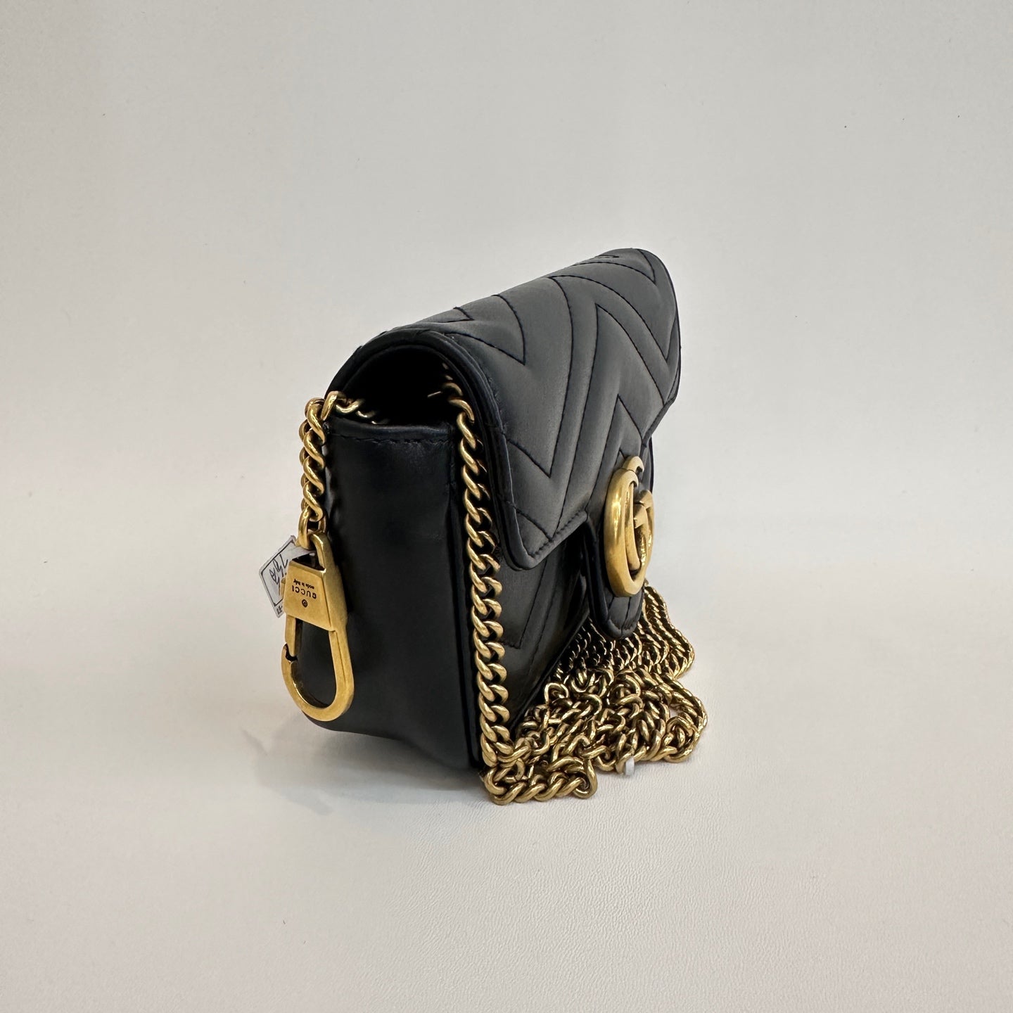 Gucci - Marmont mini - Leather - Black - (mini)