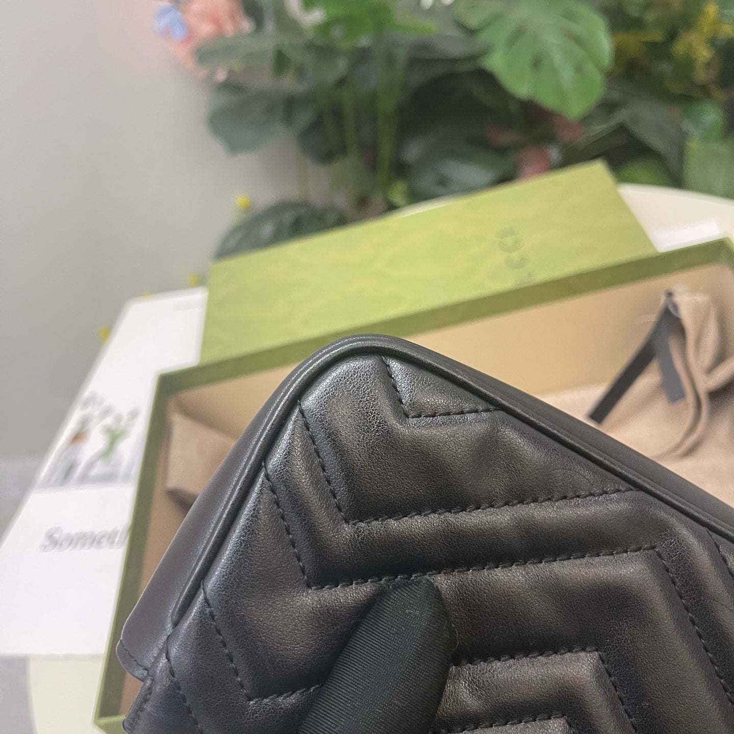 Gucci - Marmont Mini - Leather - Black - (mini)