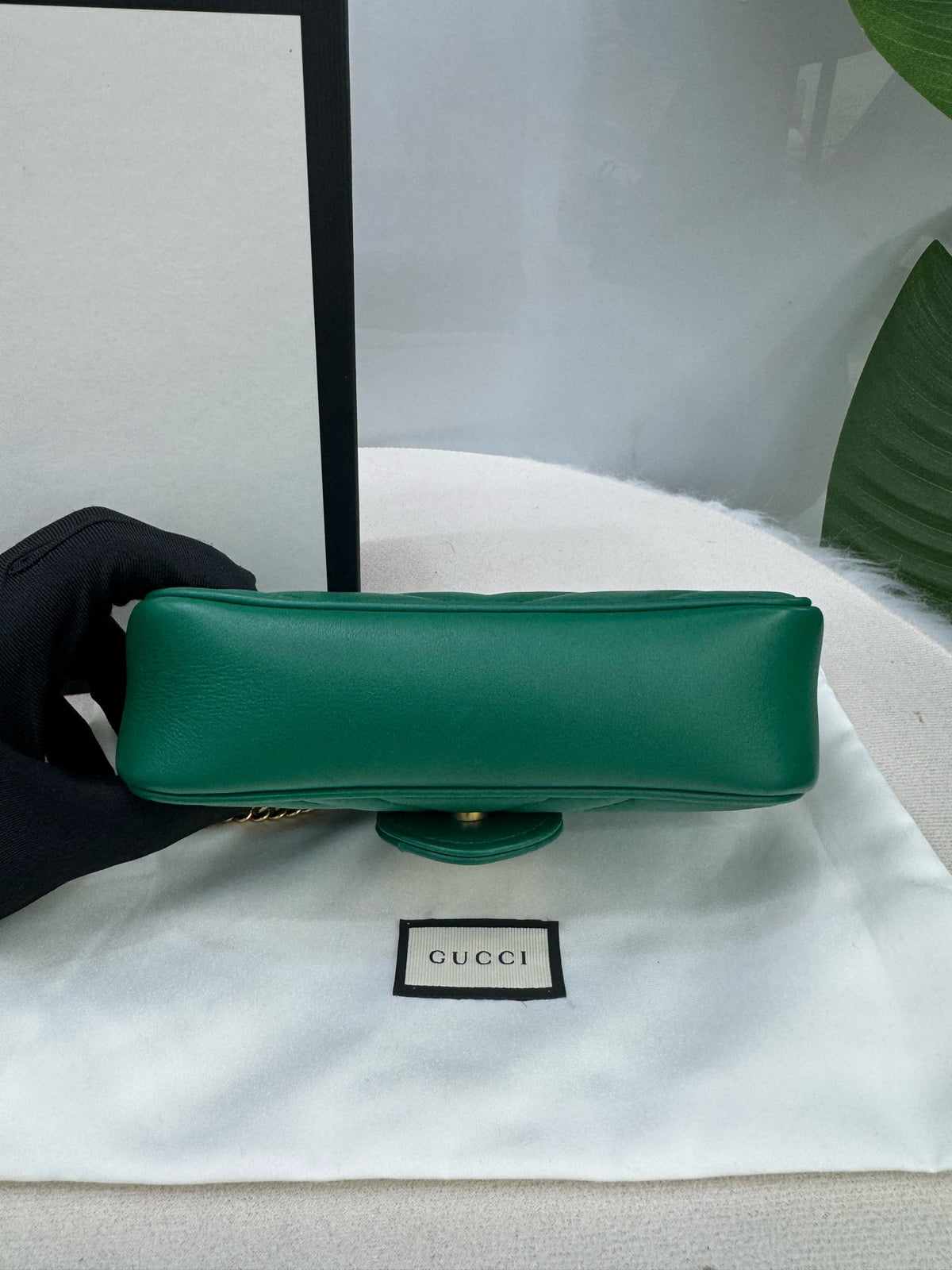 Gucci - Marmont Mini - Leather - Green - (mini)