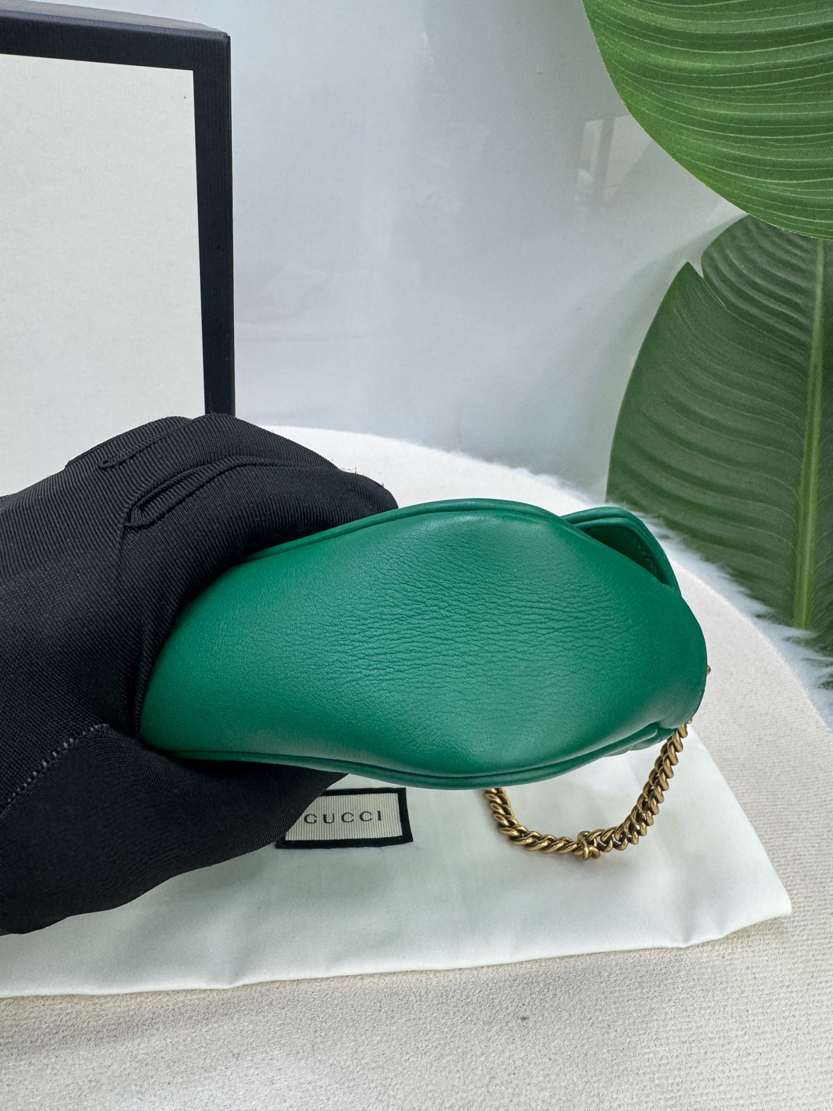 Gucci - Marmont Mini - Leather - Green - (mini)