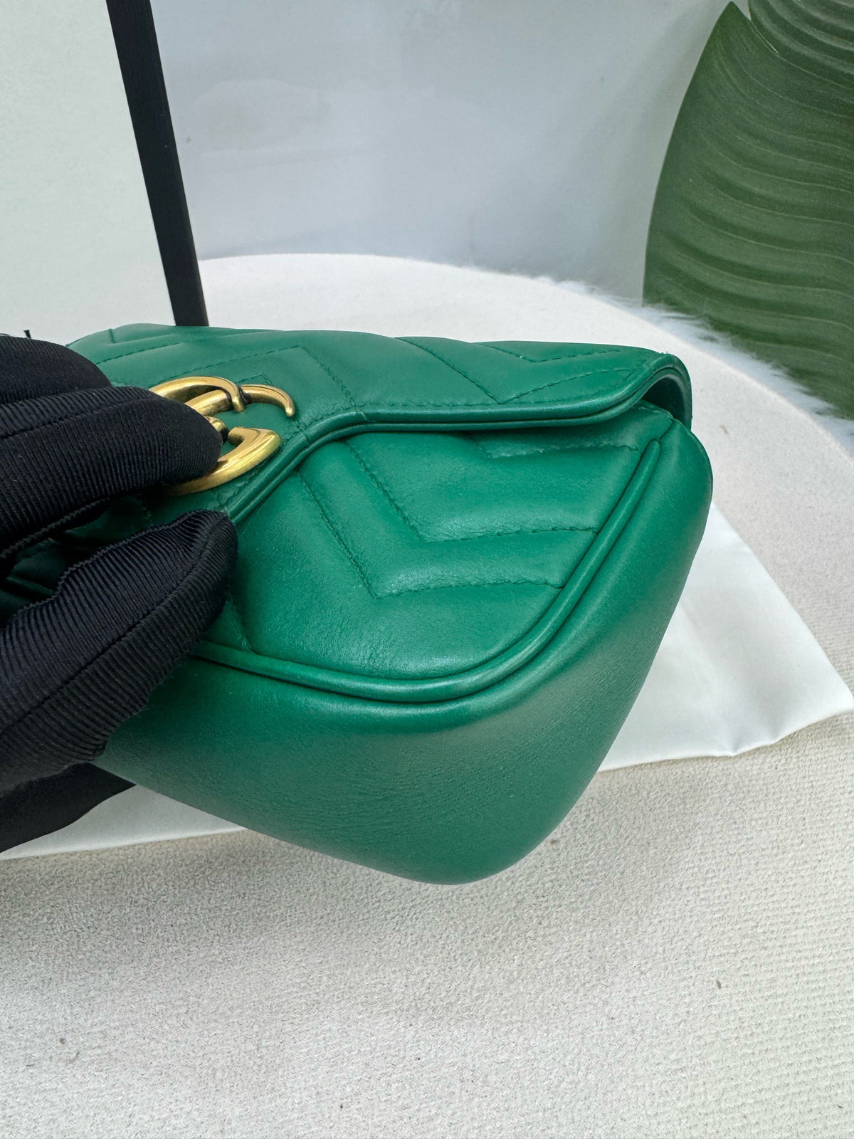 Gucci - Marmont Mini - Leather - Green - (mini)