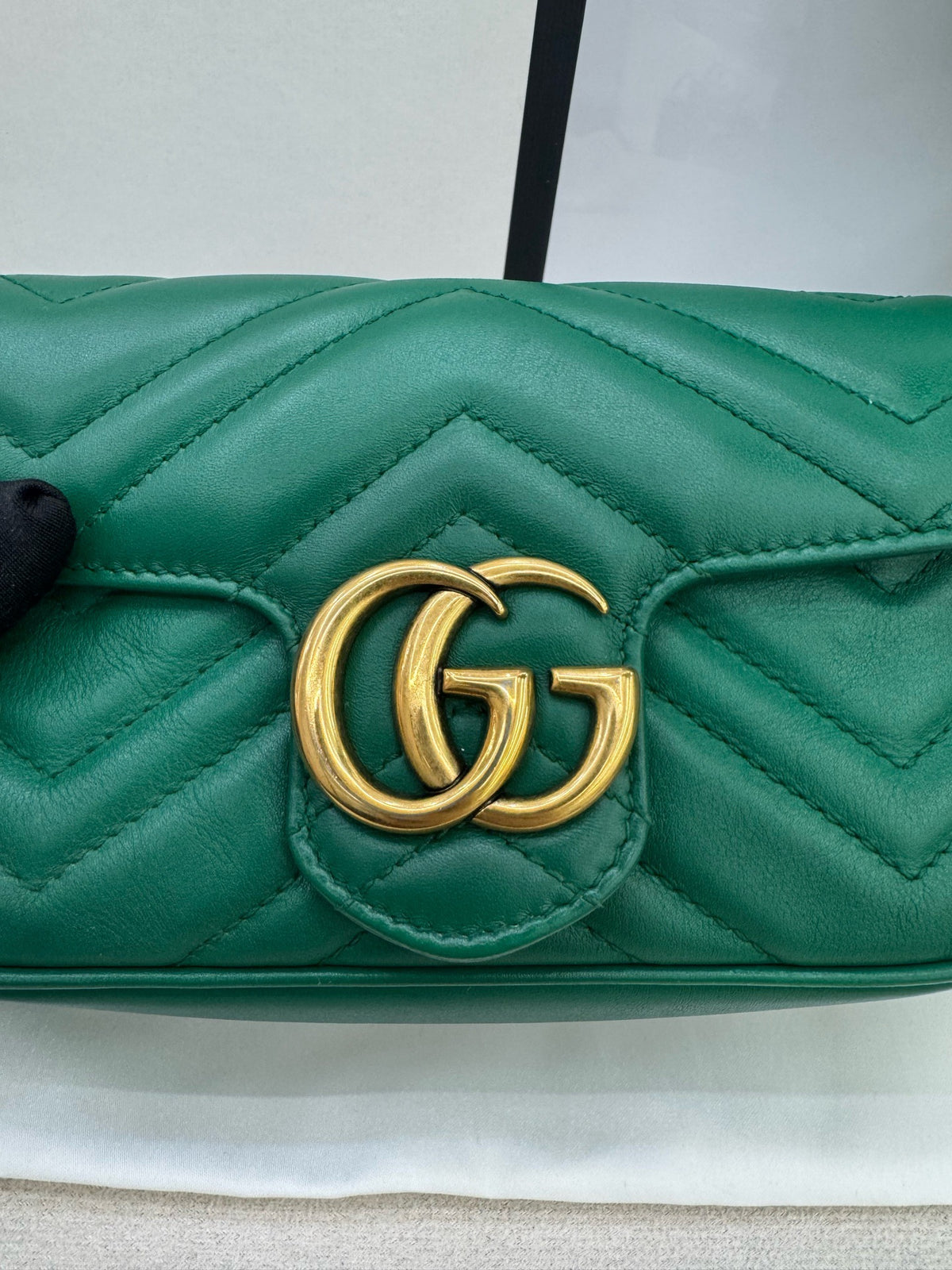 Gucci - Marmont Mini - Leather - Green - (mini)