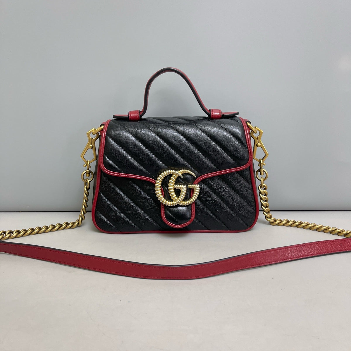 Gucci - Marmont Mini - Leather - Multicolour - (mini)
