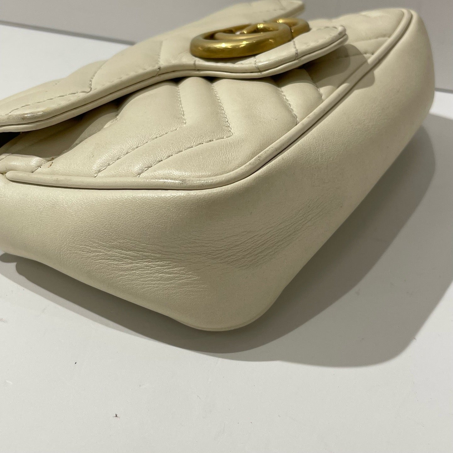 Gucci - Marmont Mini - Leather - White - (mini)