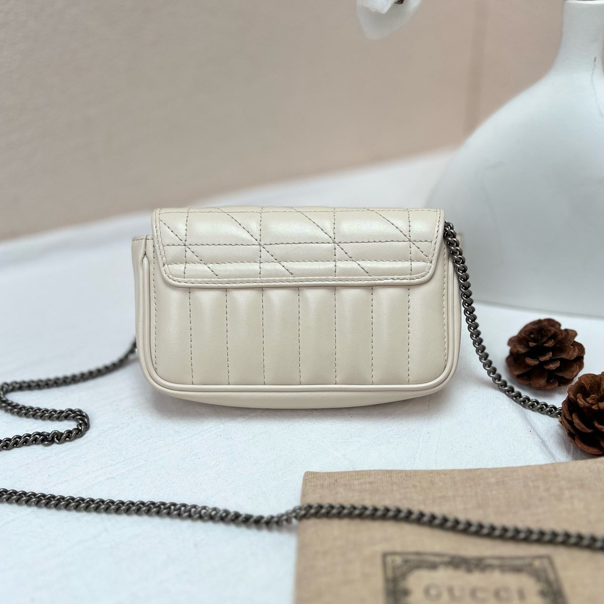 Gucci - Marmont Mini - Leather - White - (mini)
