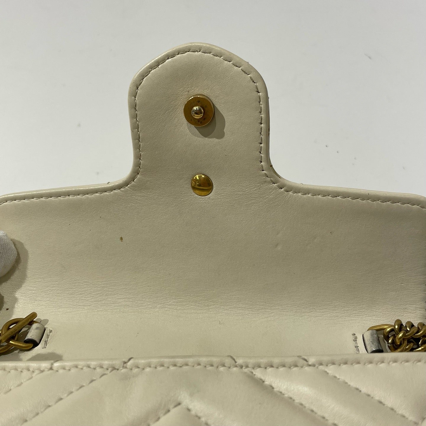 Gucci - Marmont Mini - Leather - White - (mini)