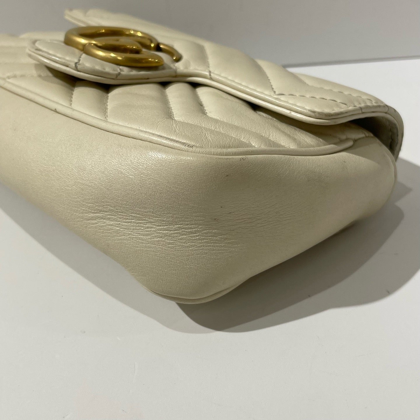 Gucci - Marmont Mini - Leather - White - (mini)