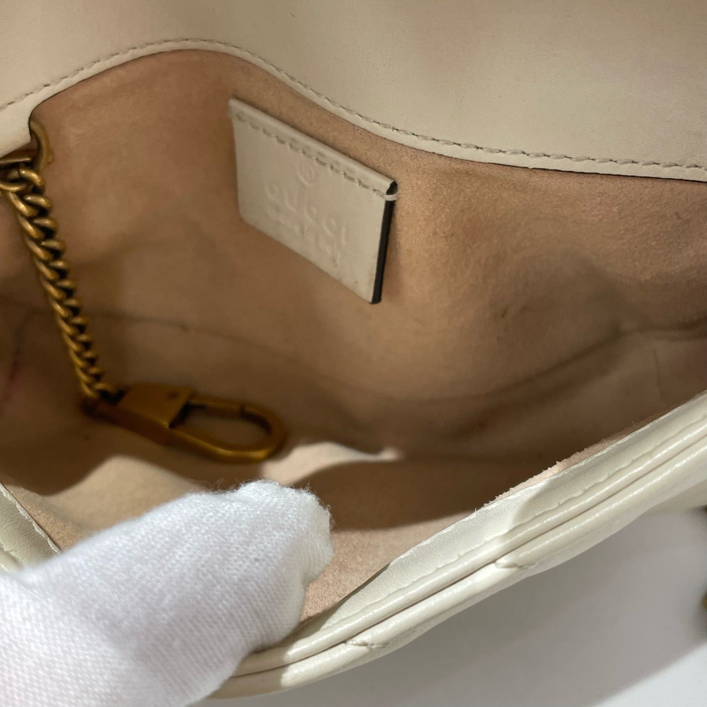 Gucci - Marmont Mini - Leather - White - (mini)