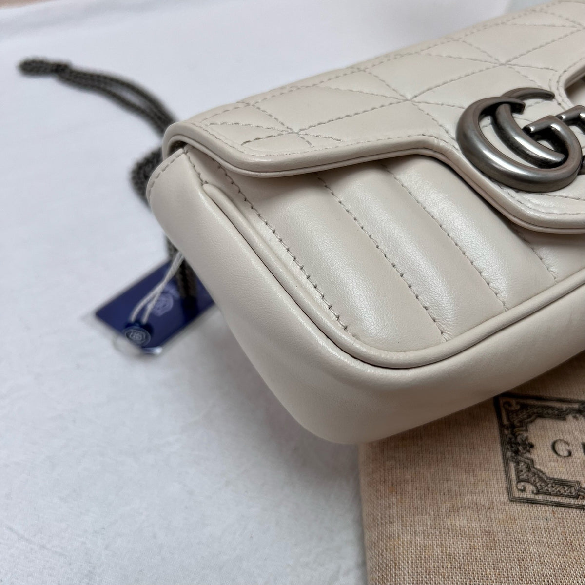 Gucci - Marmont Mini - Leather - White - (mini)