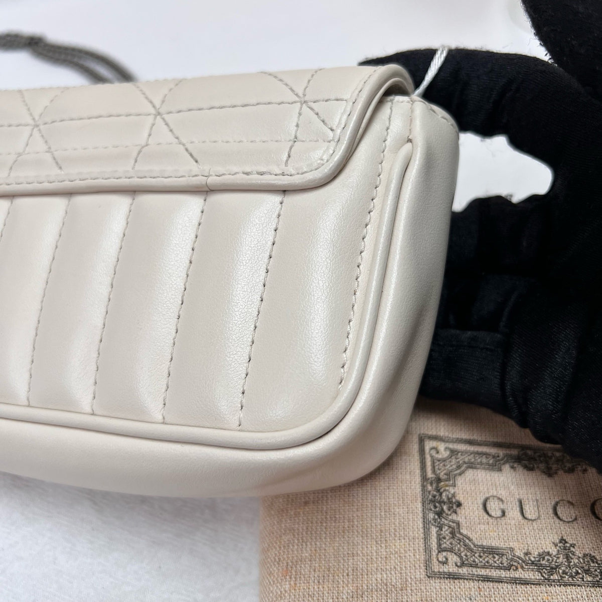 Gucci - Marmont Mini - Leather - White - (mini)