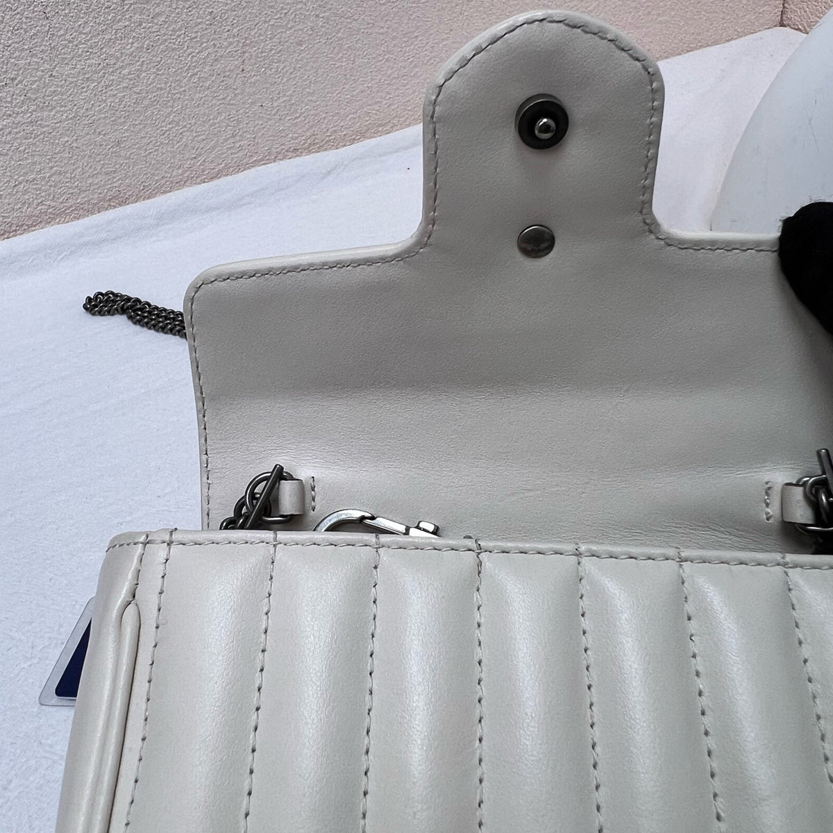 Gucci - Marmont Mini - Leather - White - (mini)