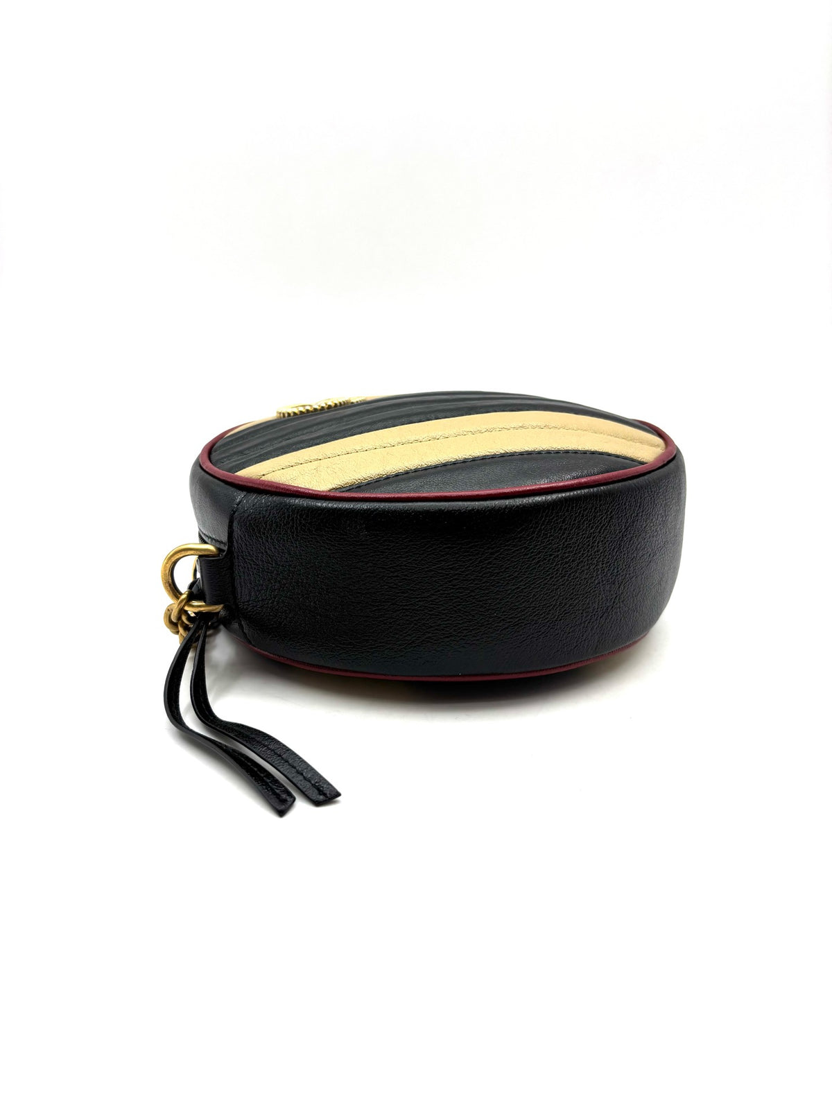 Gucci - Marmont Round Bag - Leather - Multicolour - (mini)