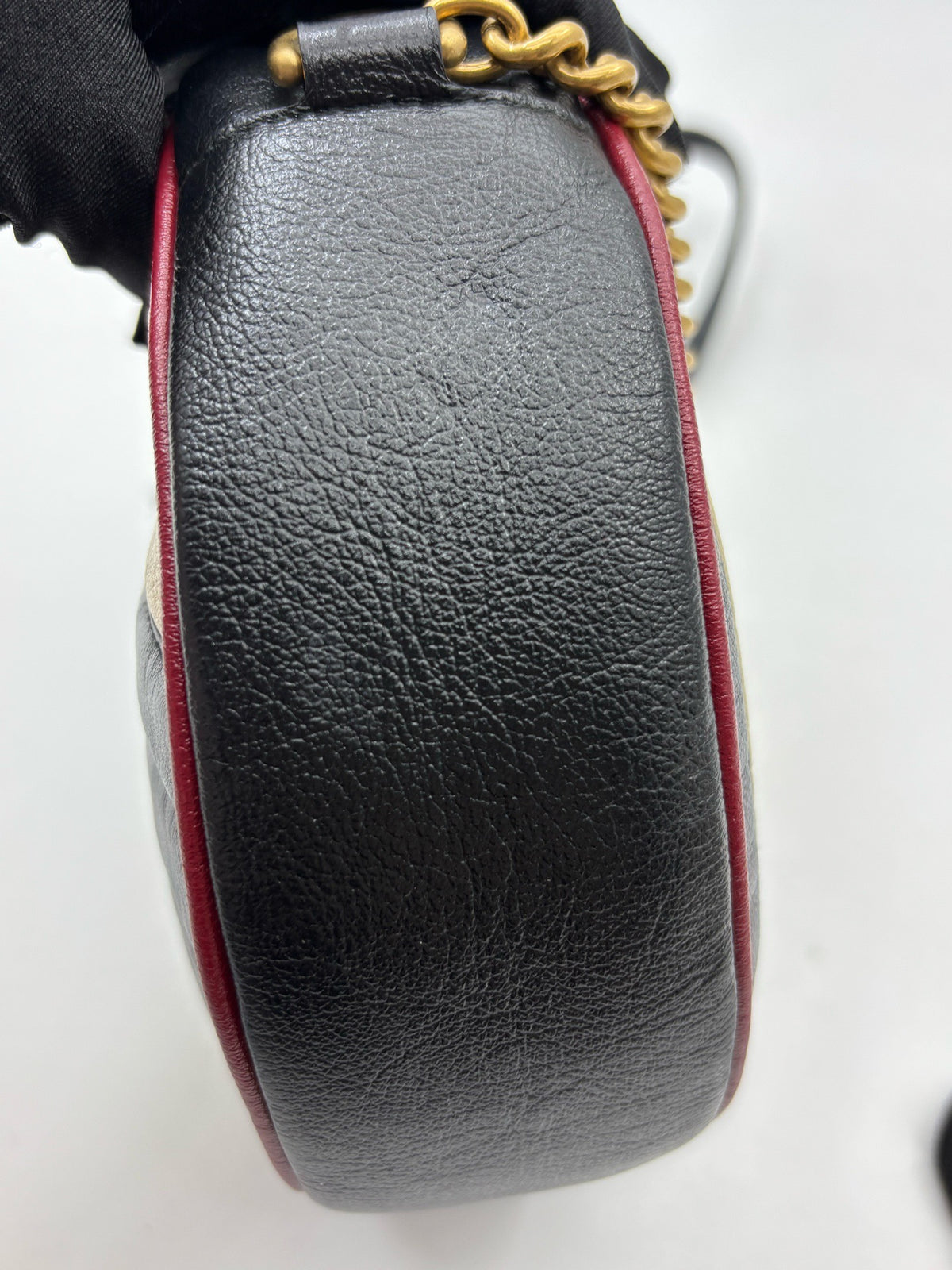 Gucci - Marmont Round Bag - Leather - Multicolour - (mini)