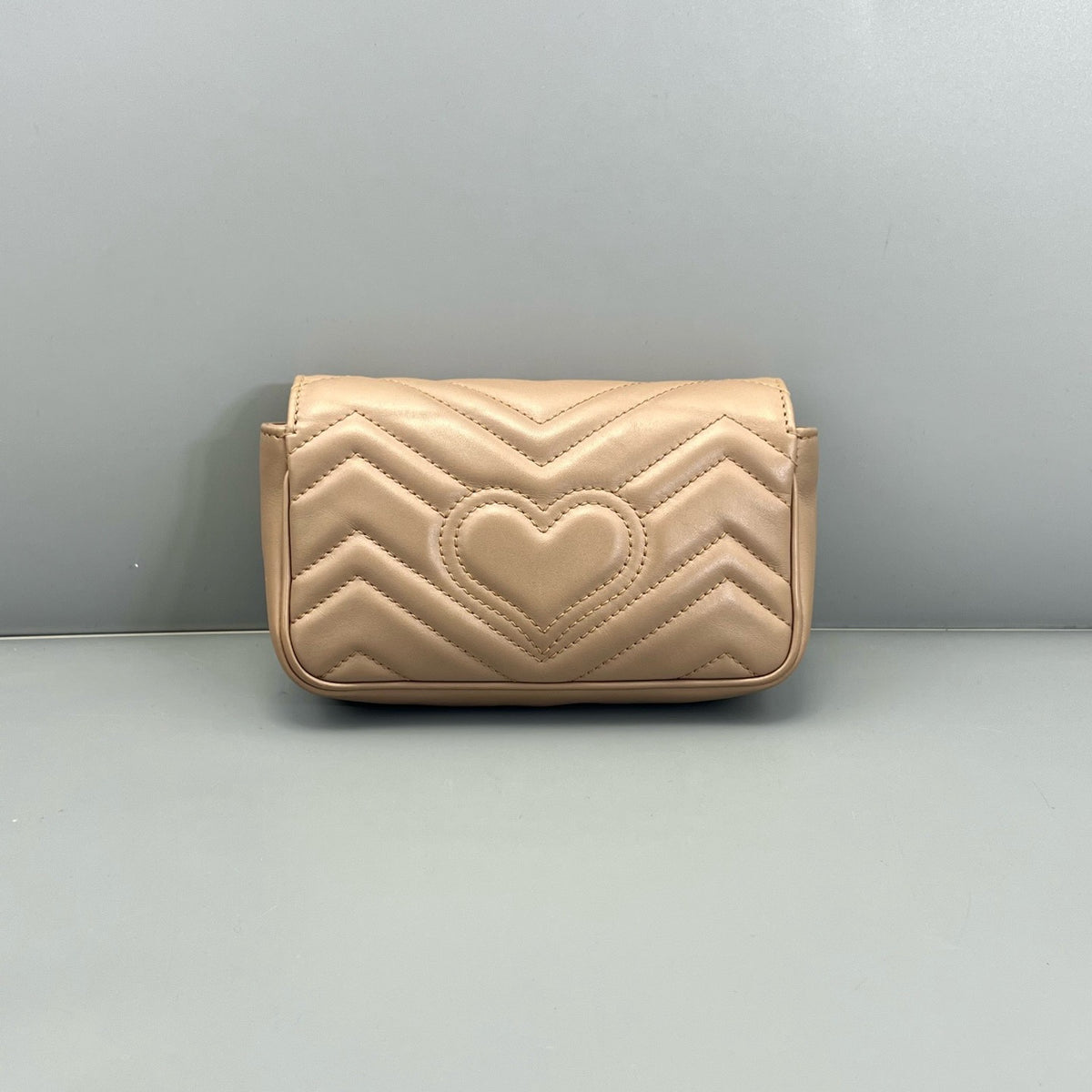 Gucci - Marmont Super Mini - Leather - Beige - (mini)