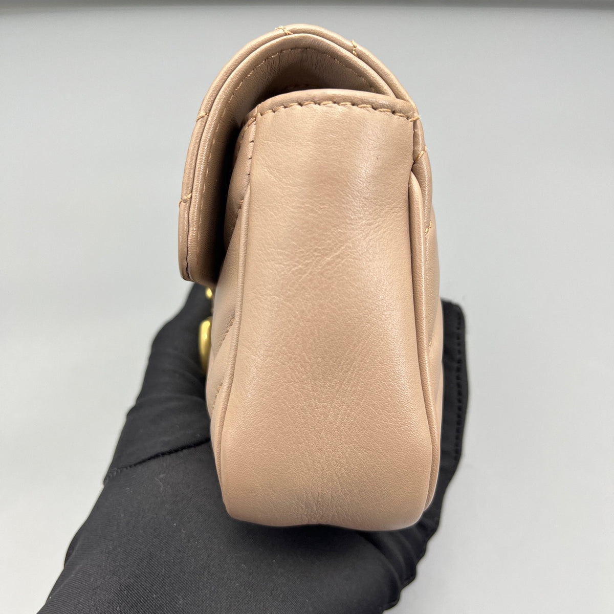 Gucci - Marmont Super Mini - Leather - Beige - (mini)