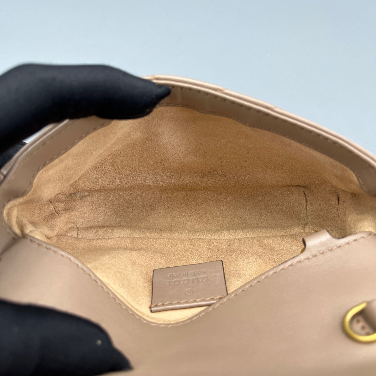 Gucci - Marmont Super Mini - Leather - Beige - (mini)