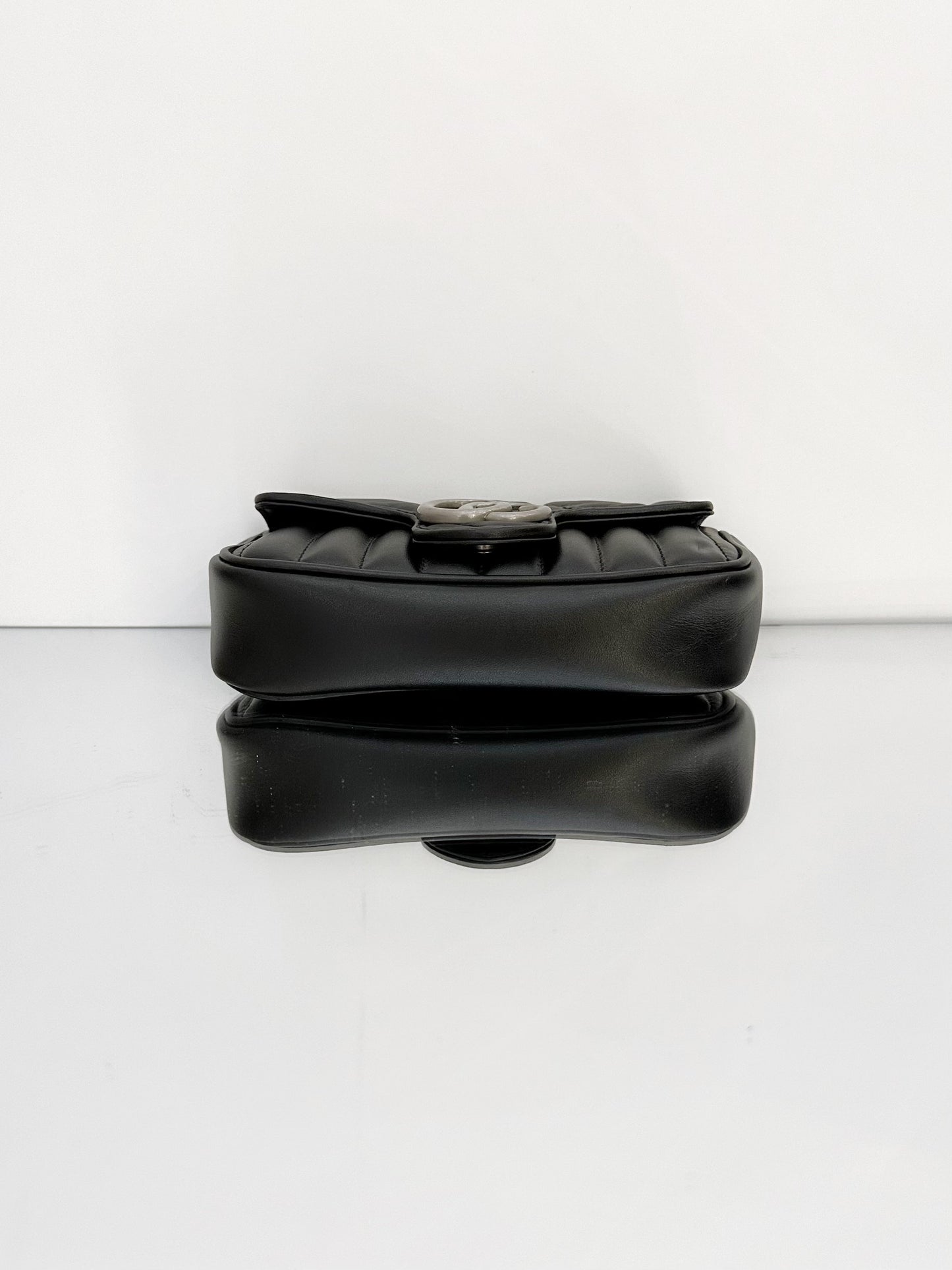 Gucci - Marmont Super Mini - Leather - Black - (mini)