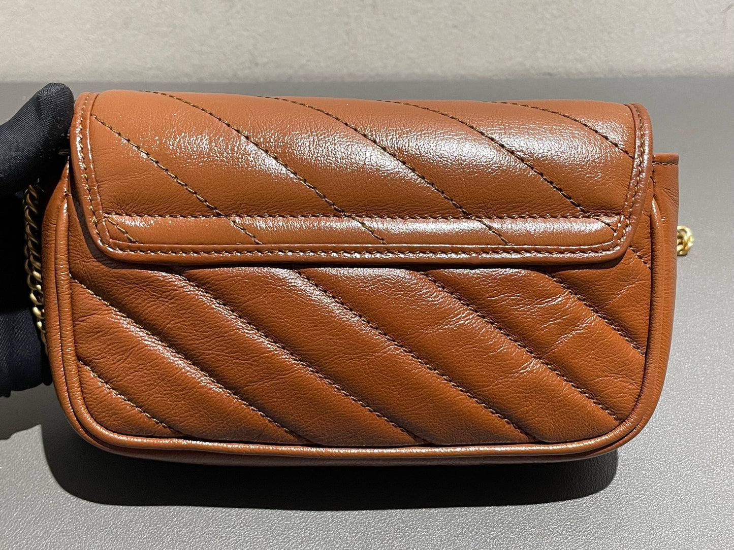 Gucci - Marmont Super Mini - Leather - Camel - (mini)