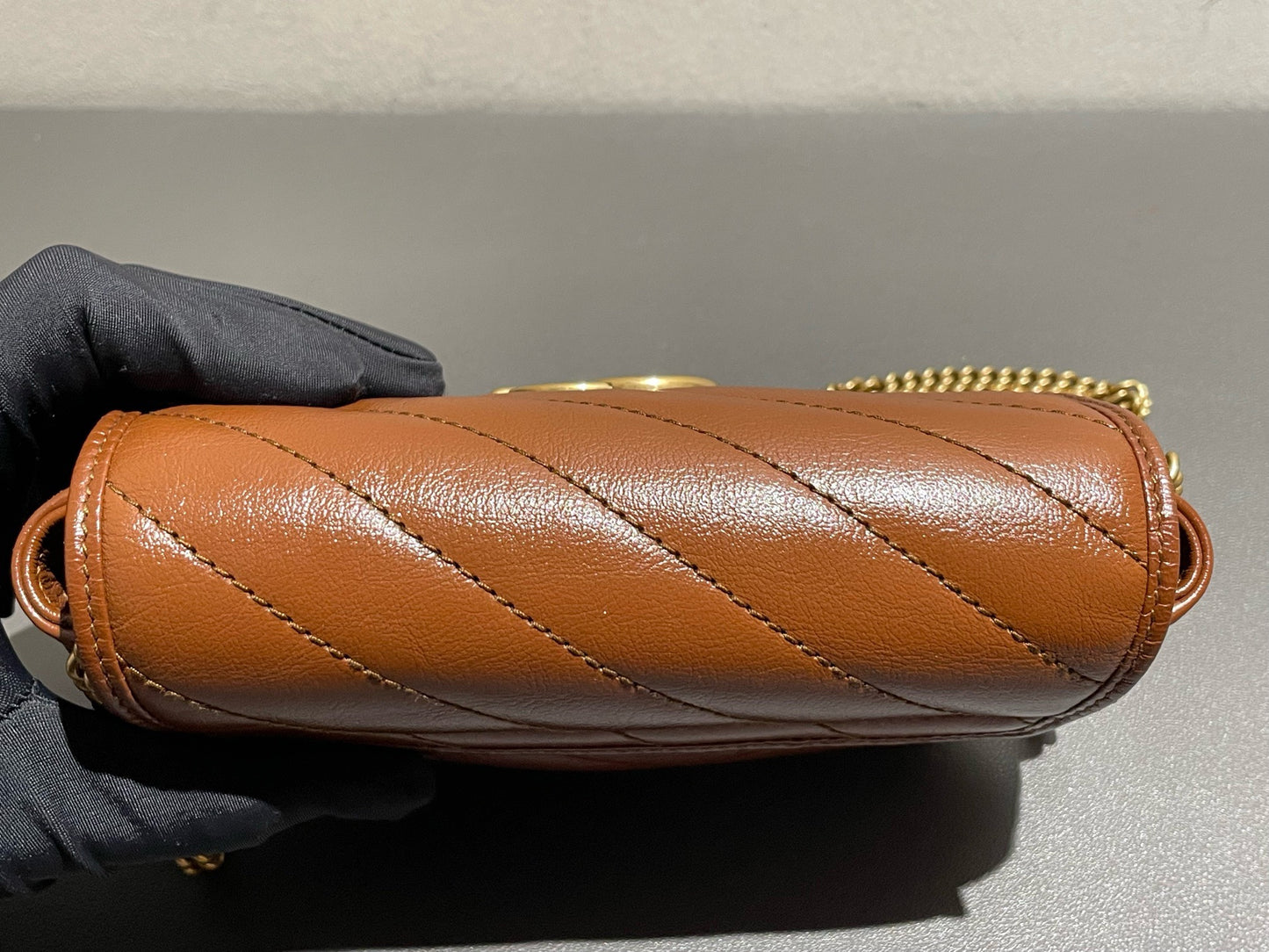 Gucci - Marmont Super Mini - Leather - Camel - (mini)