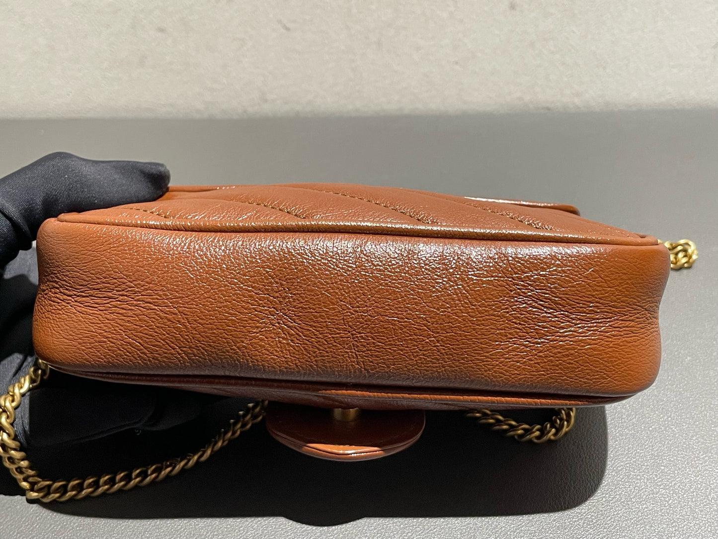 Gucci - Marmont Super Mini - Leather - Camel - (mini)