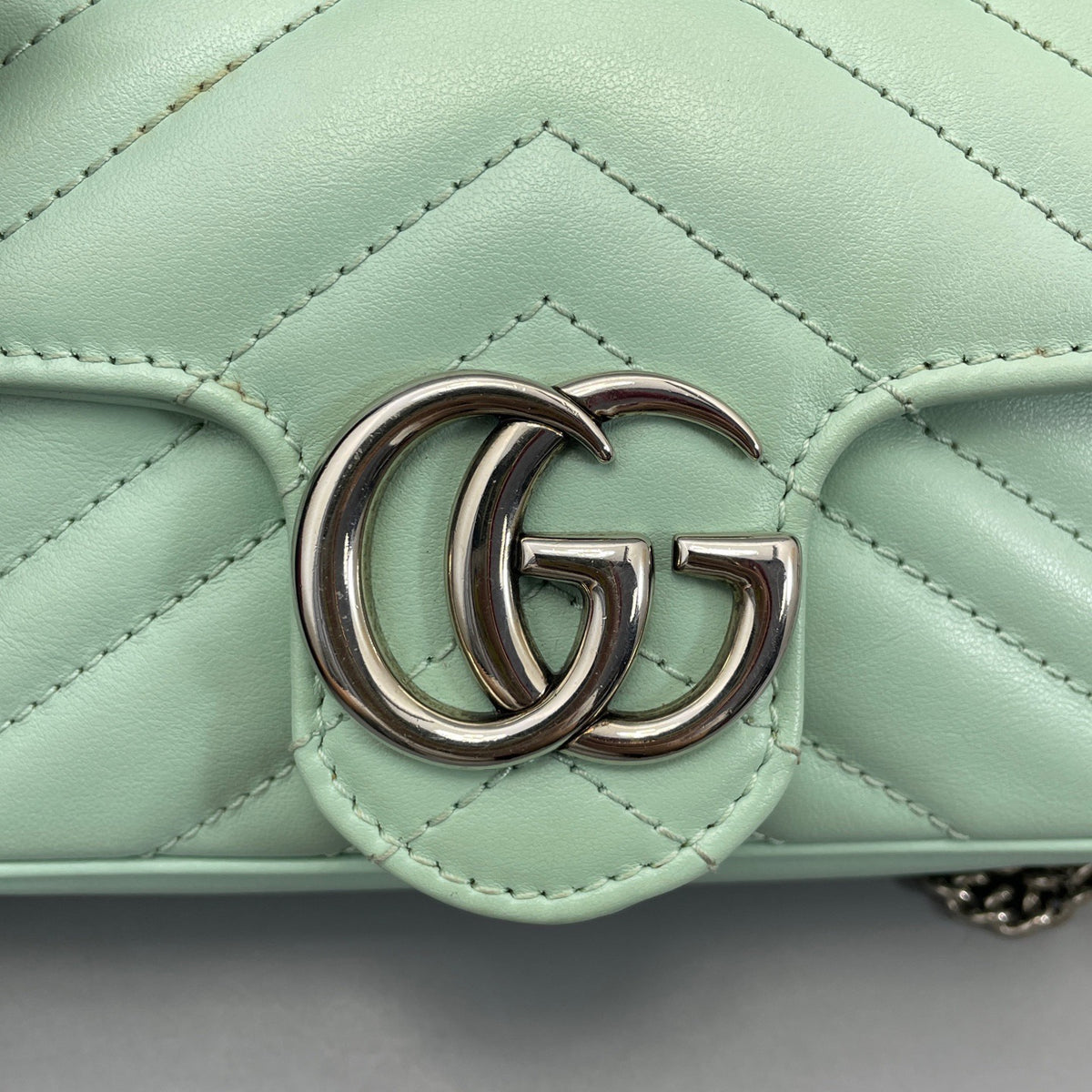 Gucci - Marmont Super Mini - Leather - Green - (mini)