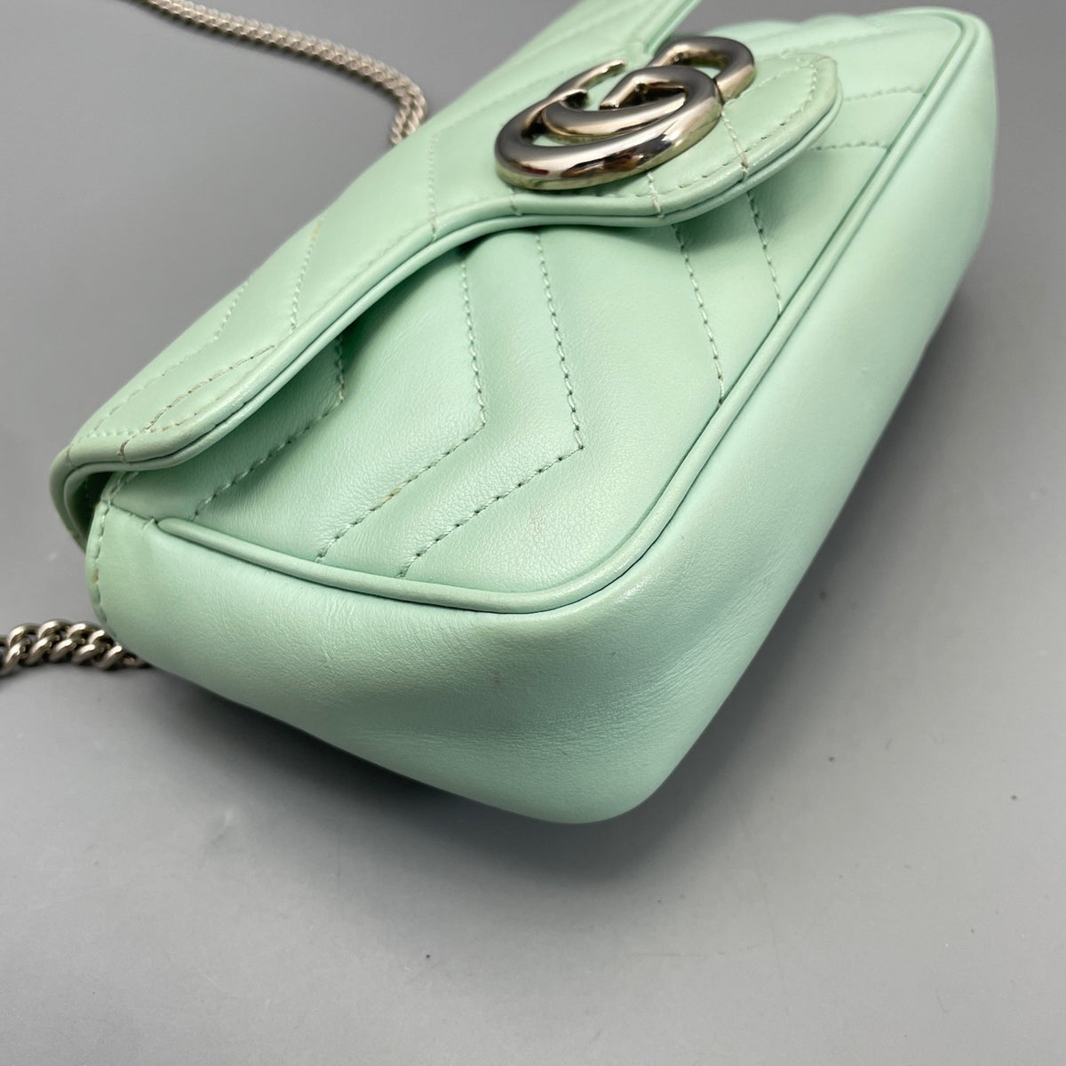 Gucci - Marmont Super Mini - Leather - Green - (mini)
