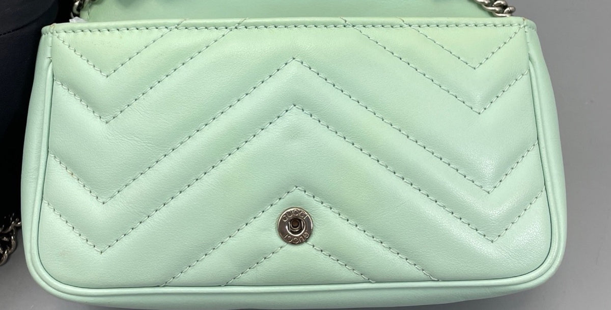 Gucci - Marmont Super Mini - Leather - Green - (mini)