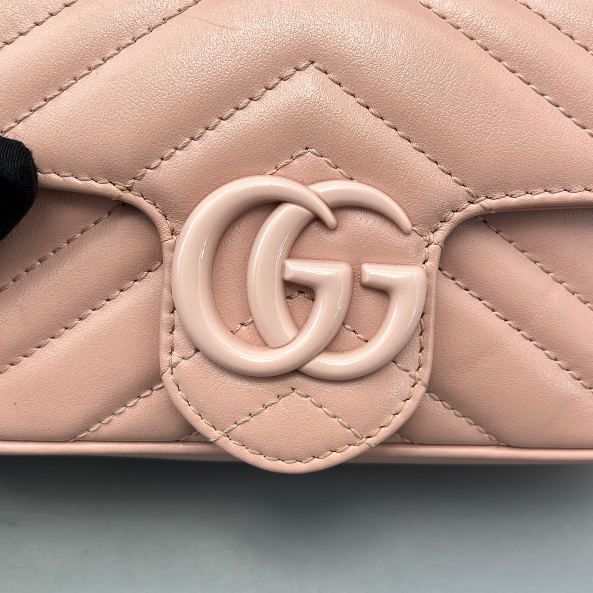 Gucci - Marmont Super Mini - Leather - Pink - (mini)
