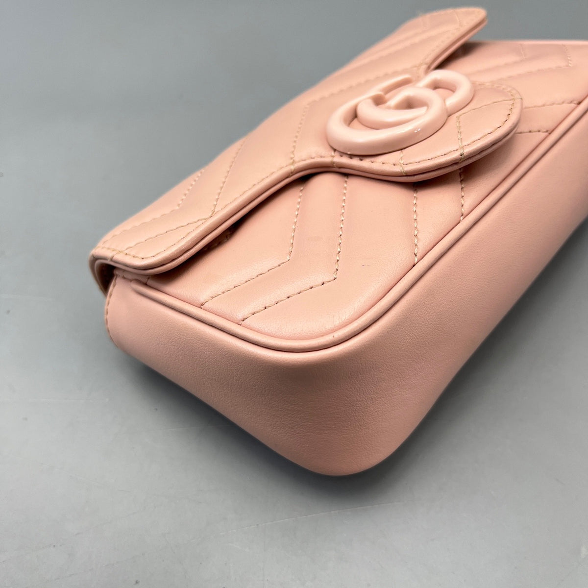 Gucci - Marmont Super Mini - Leather - Pink - (mini)