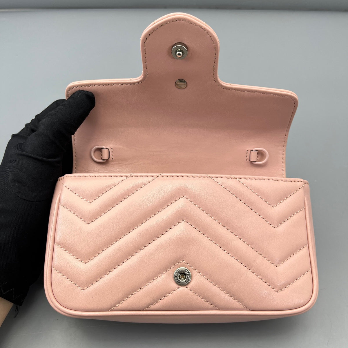 Gucci - Marmont Super Mini - Leather - Pink - (mini)