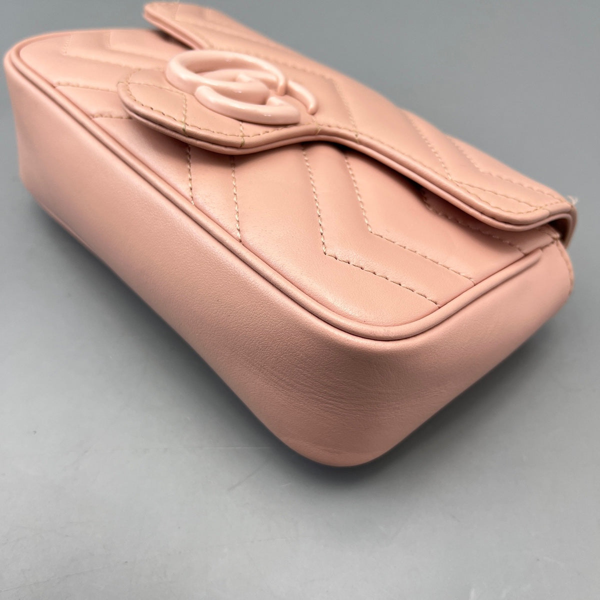 Gucci - Marmont Super Mini - Leather - Pink - (mini)