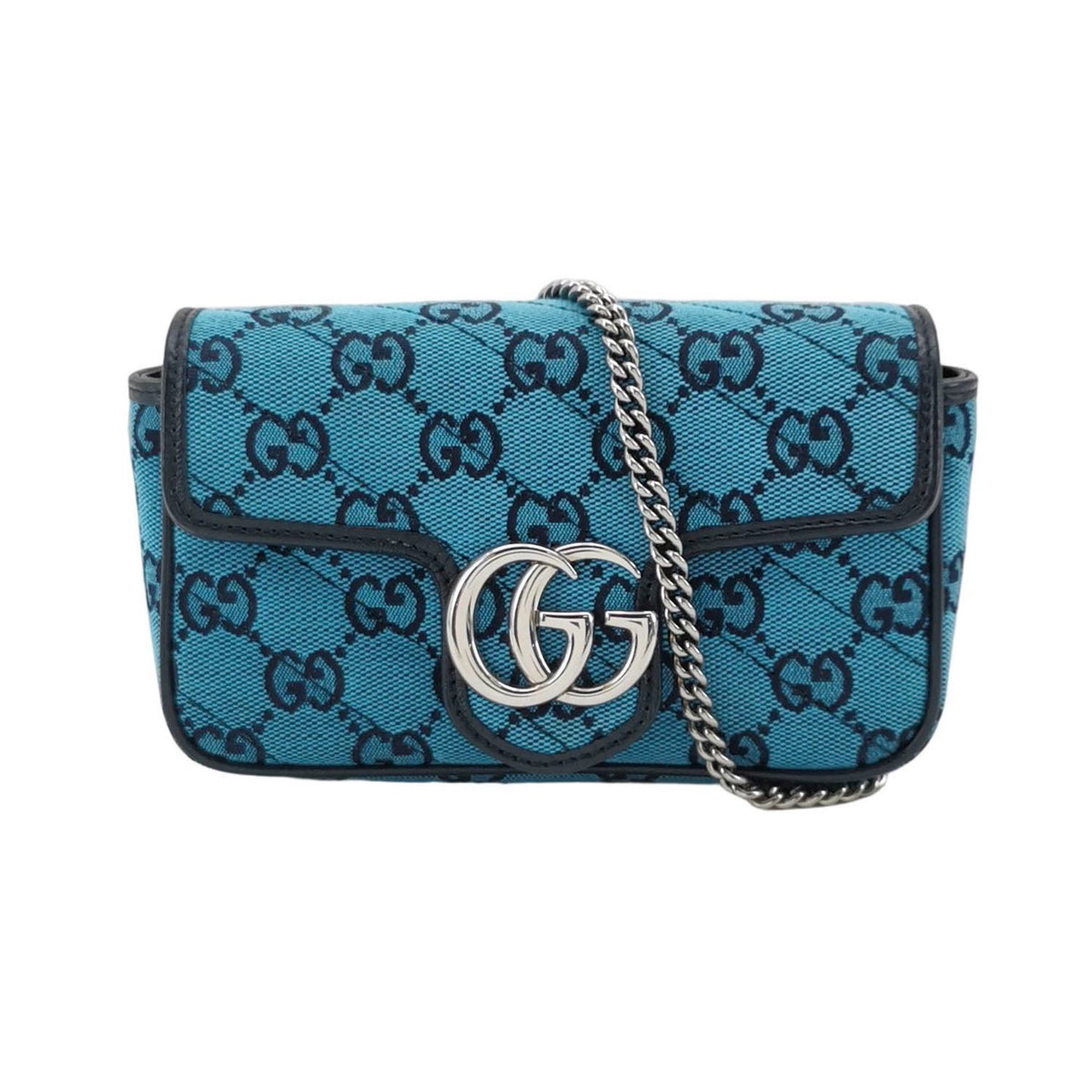 Gucci - Marmont Supermini - Cloth - Blue - (mini)