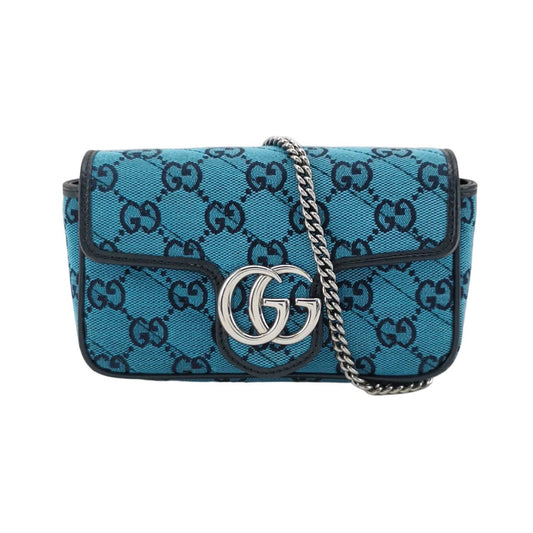 Gucci - Marmont Supermini - Cloth - Blue - (mini)