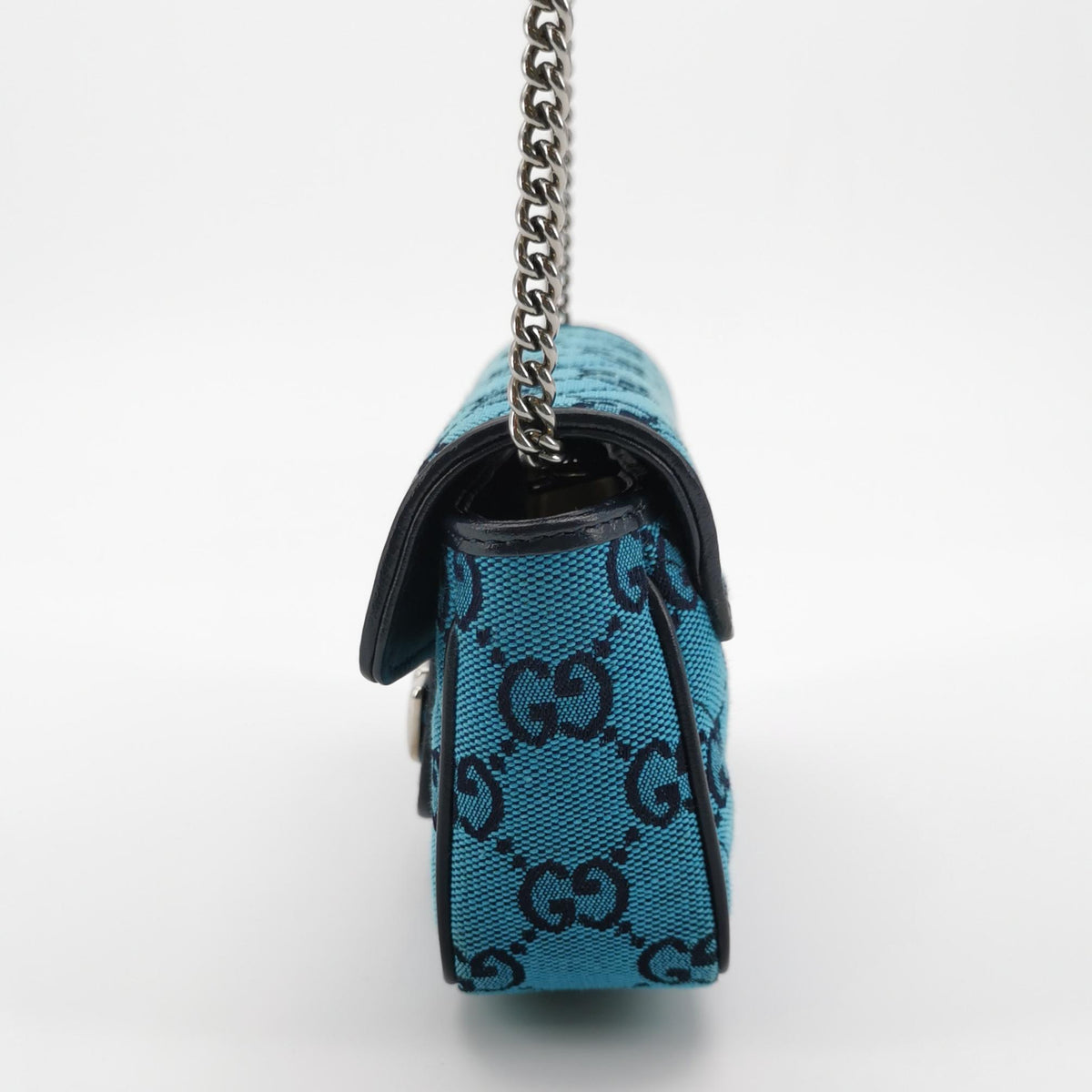 Gucci - Marmont Supermini - Cloth - Blue - (mini)