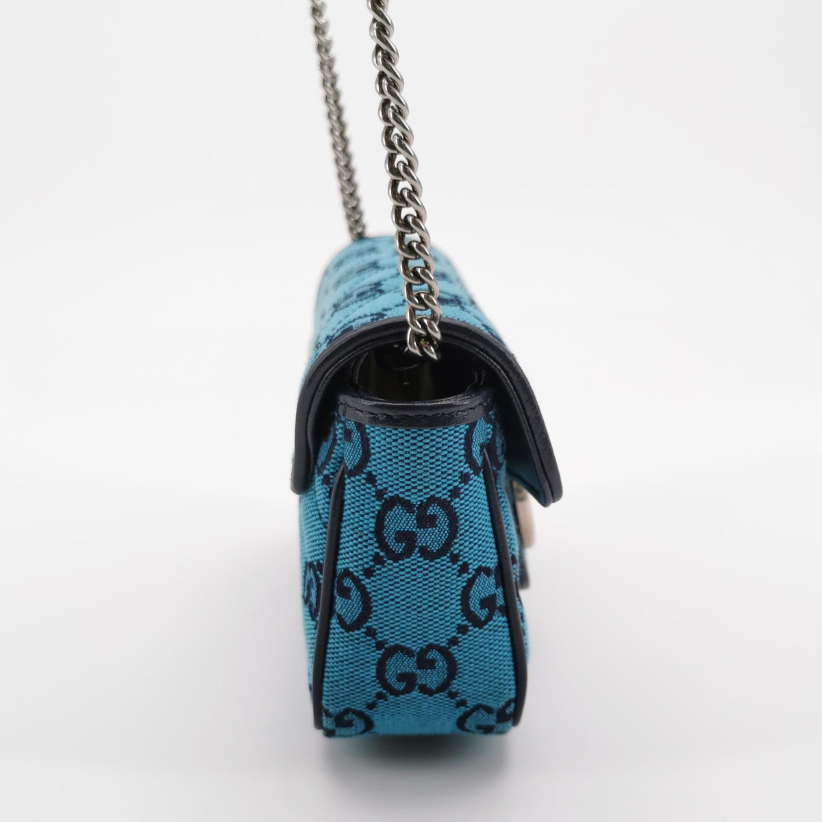Gucci - Marmont Supermini - Cloth - Blue - (mini)