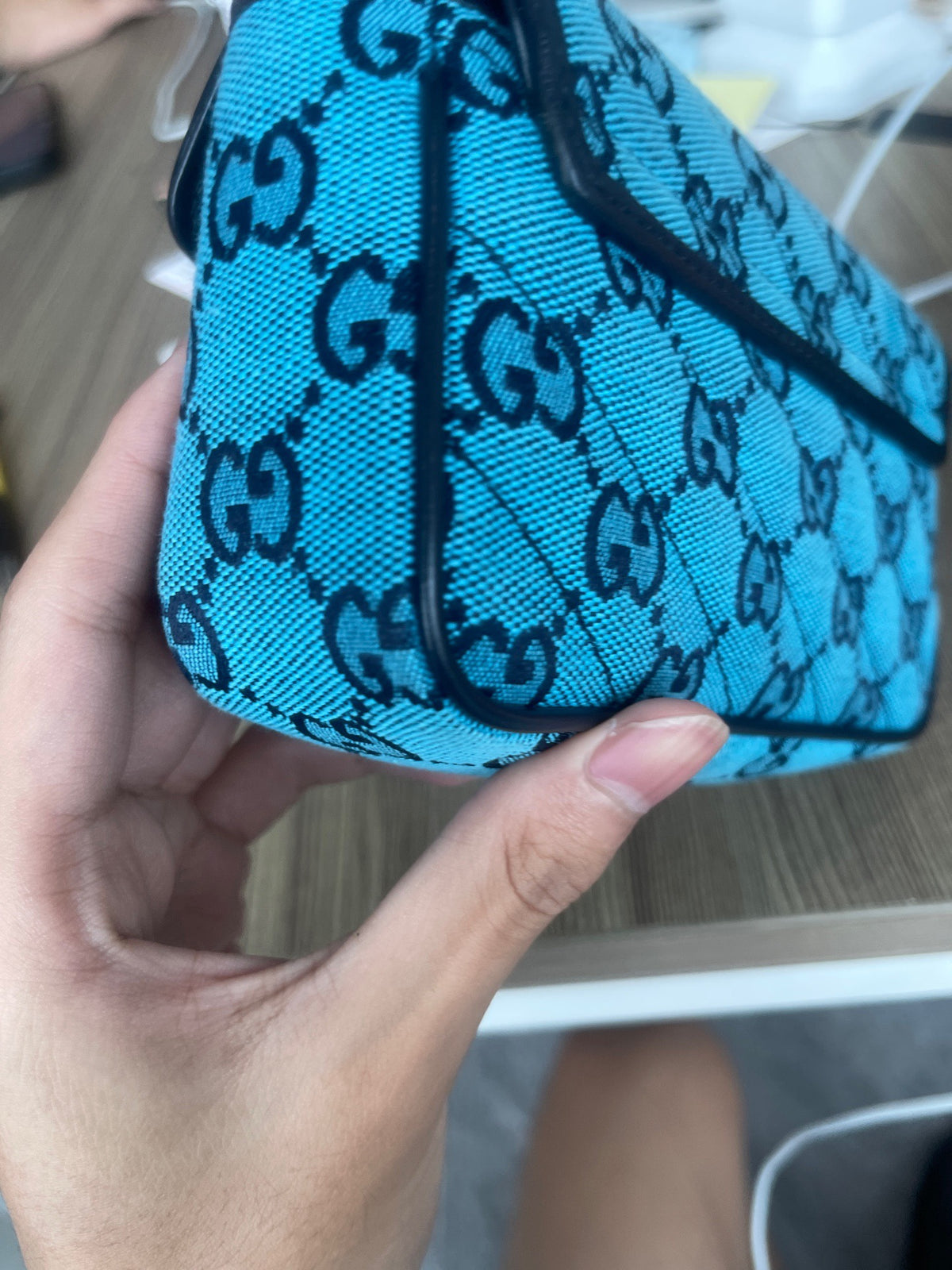 Gucci - Marmont Supermini - Cloth - Blue - (mini)