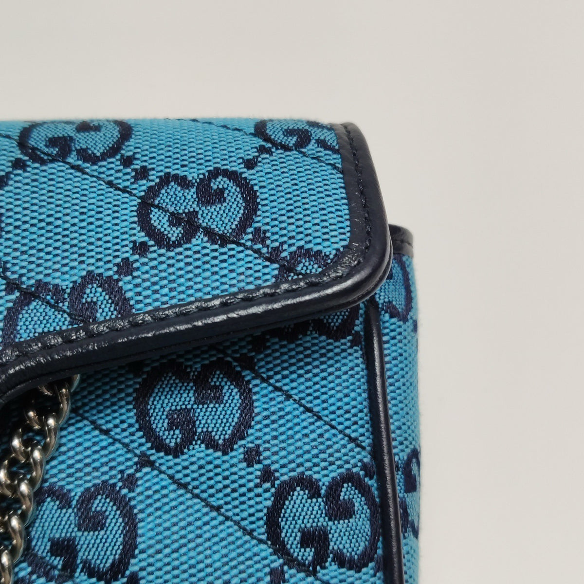 Gucci - Marmont Supermini - Cloth - Blue - (mini)
