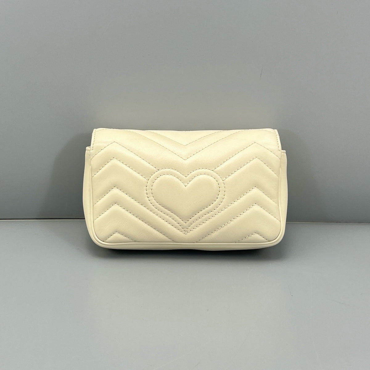Gucci - Marmont Ultra Mini - Leather - White - (mini)