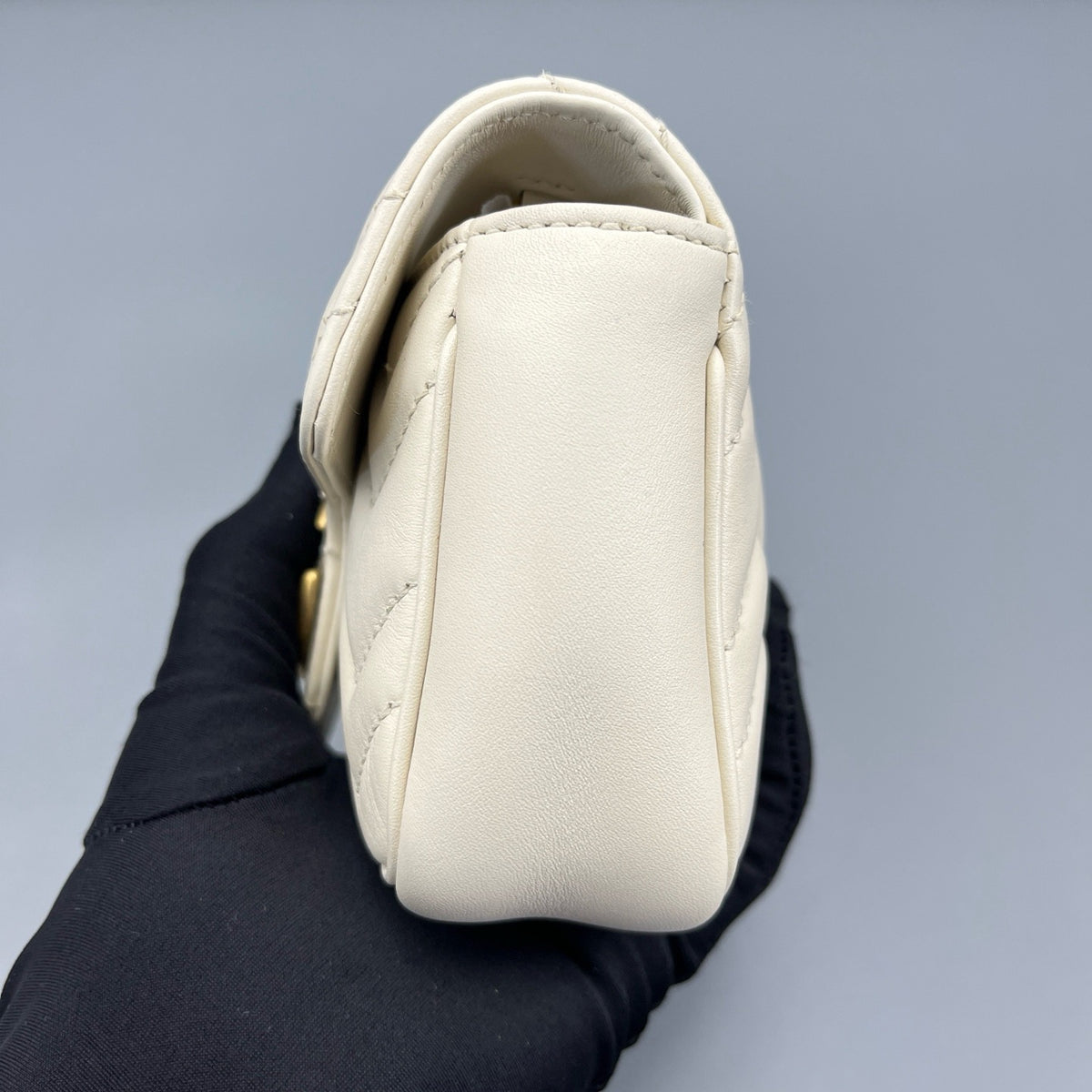 Gucci - Marmont Ultra Mini - Leather - White - (mini)