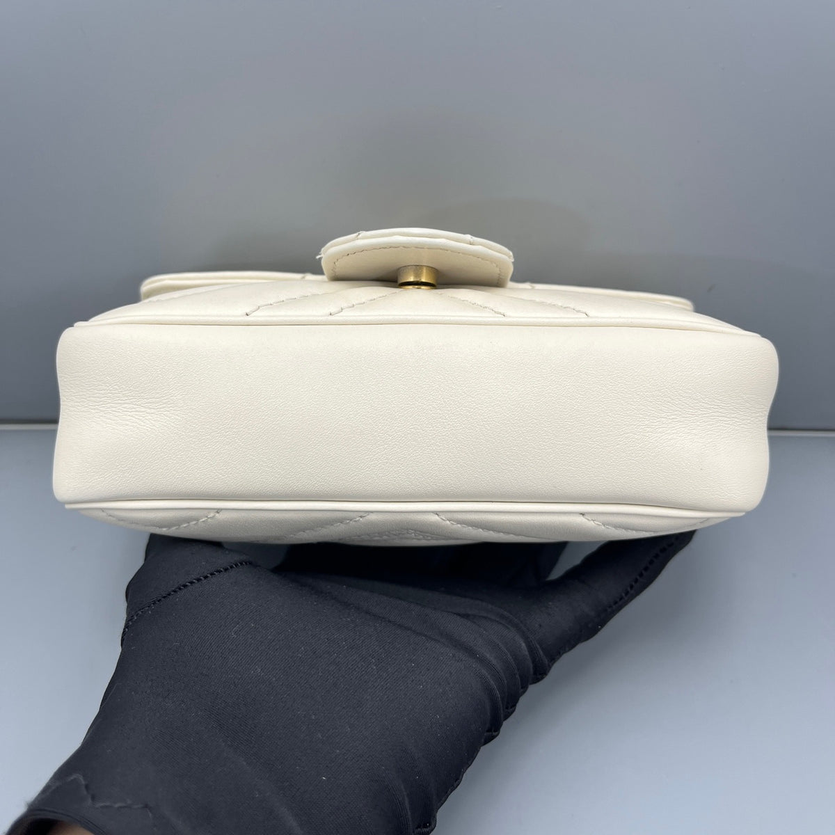 Gucci - Marmont Ultra Mini - Leather - White - (mini)