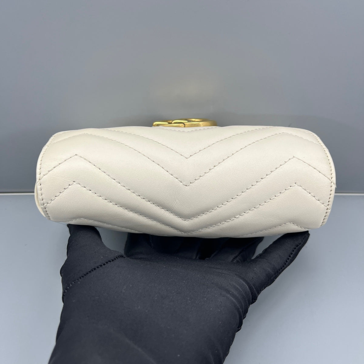 Gucci - Marmont Ultra Mini - Leather - White - (mini)