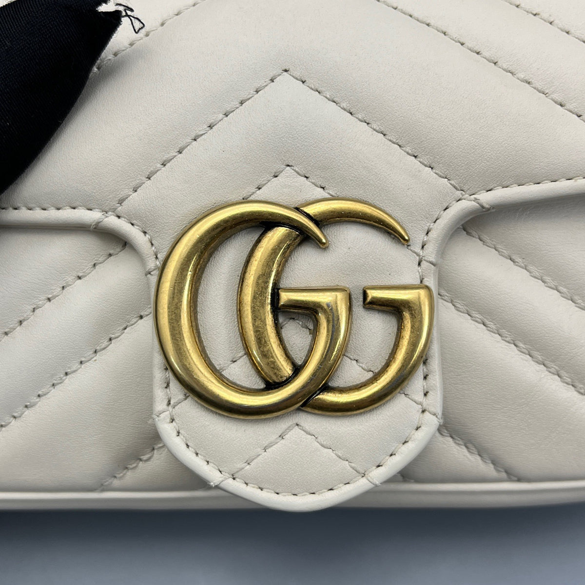 Gucci - Marmont Ultra Mini - Leather - White - (mini)