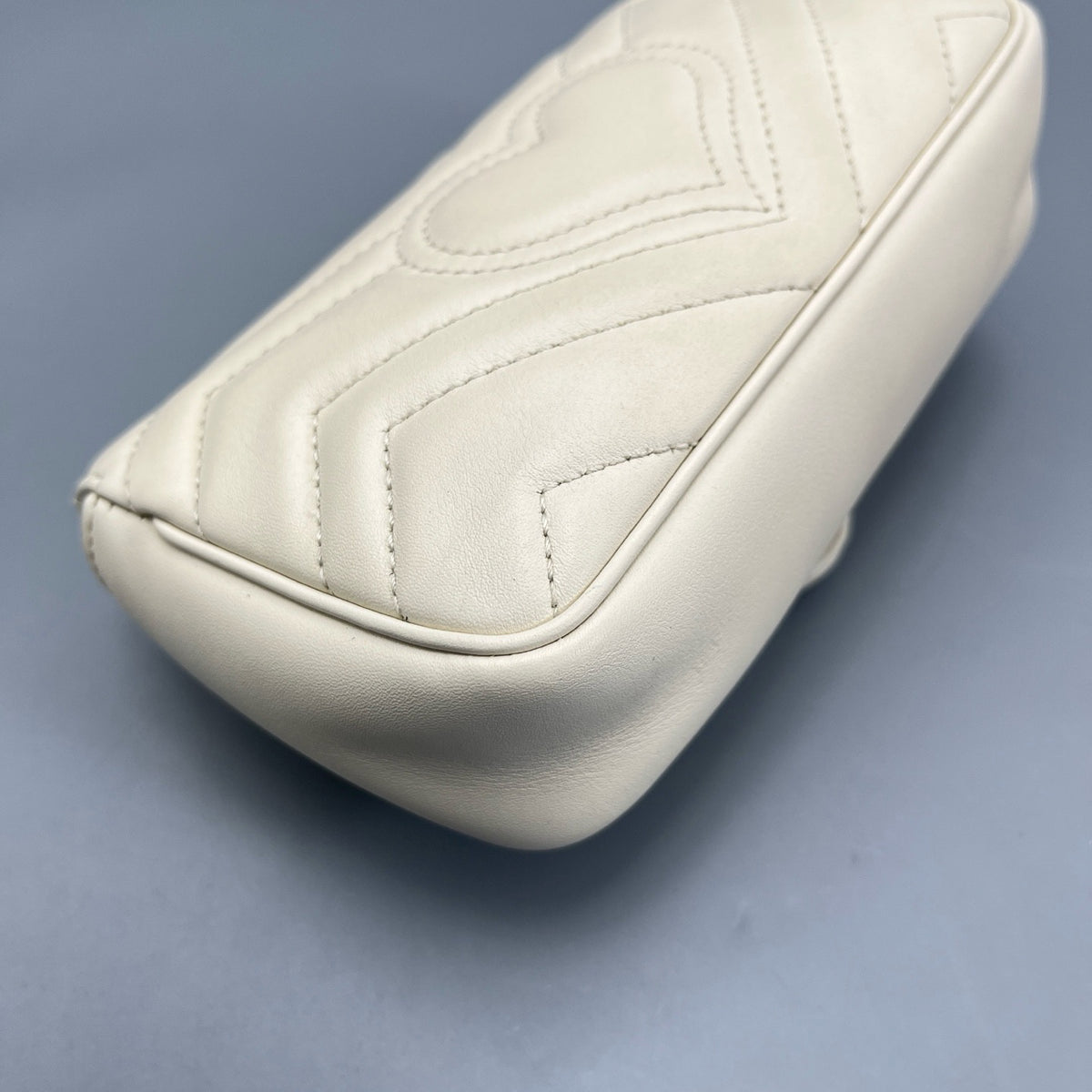 Gucci - Marmont Ultra Mini - Leather - White - (mini)