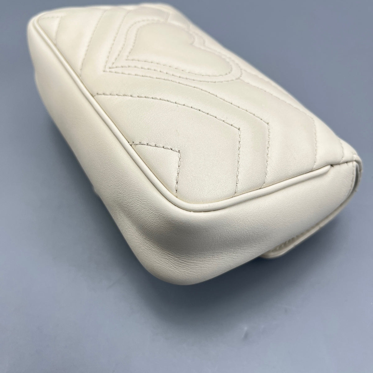 Gucci - Marmont Ultra Mini - Leather - White - (mini)