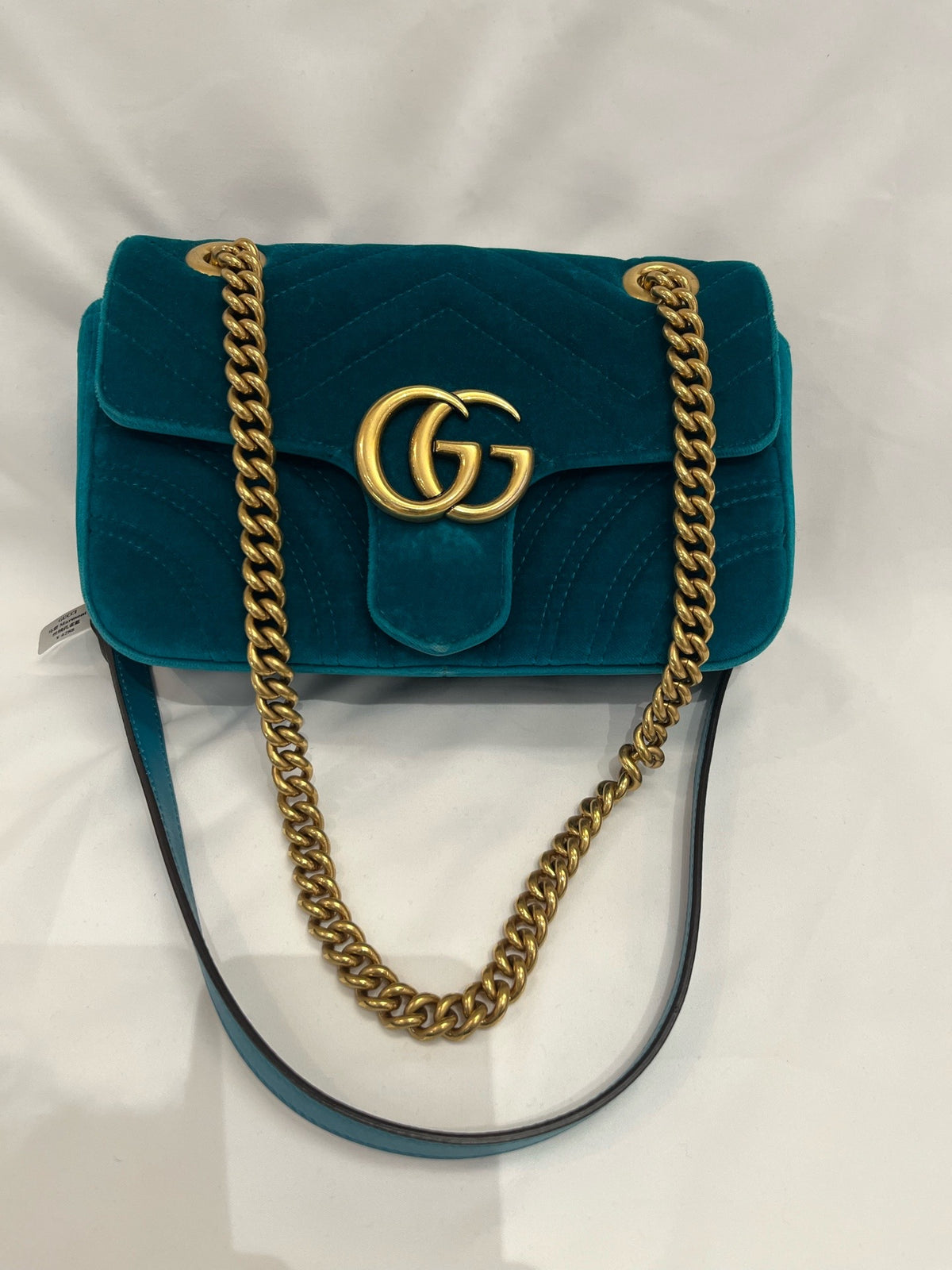 Gucci - Marmont - Velvet - Blue