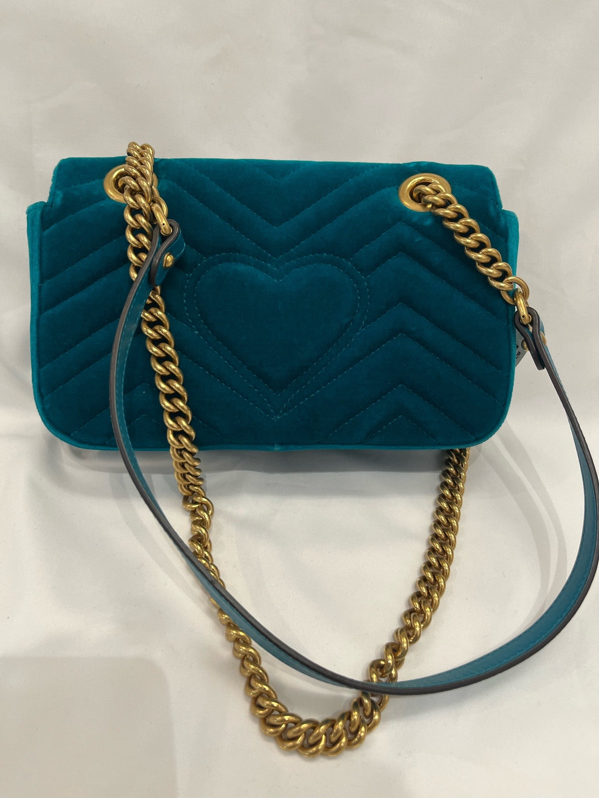 Gucci - Marmont - Velvet - Blue
