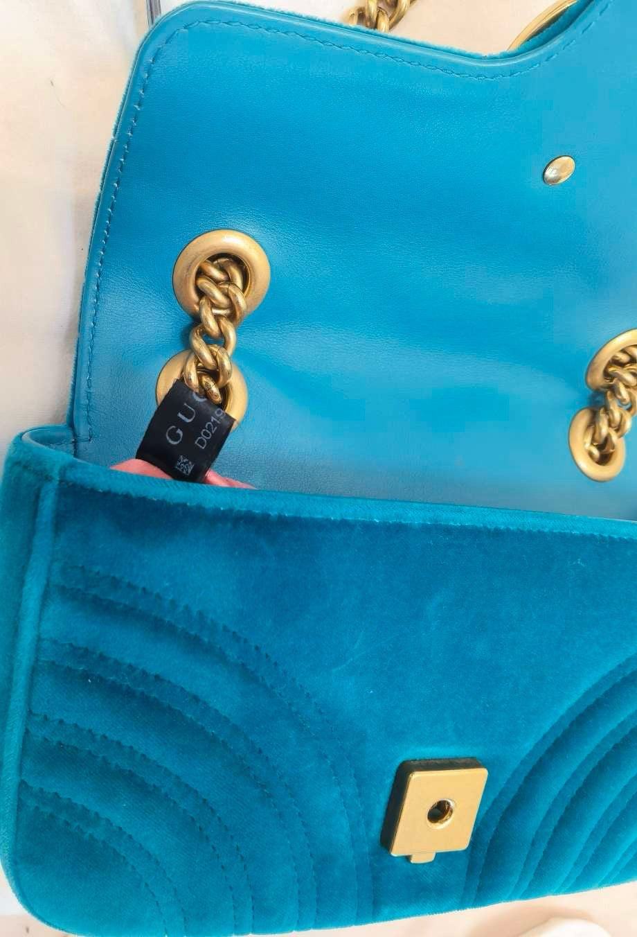Gucci - Marmont - Velvet - Blue