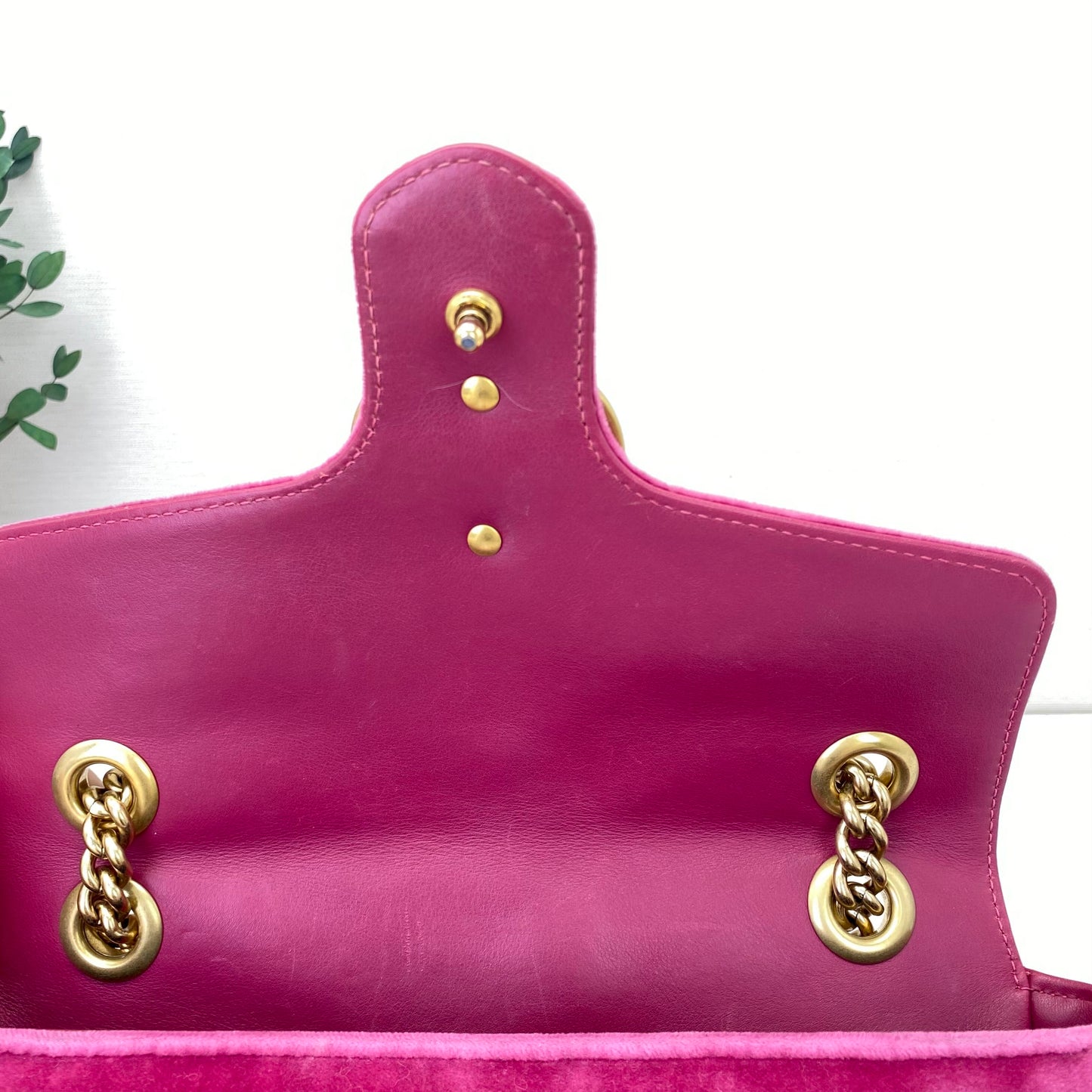 Gucci - Marmont - Velvet - Pink - (medium)