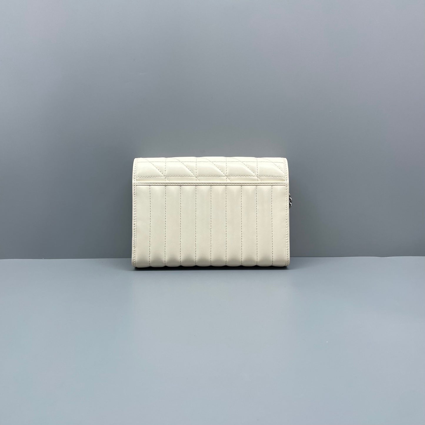 Gucci - Marmont Wallet on Chain - Leather - White - (mini)