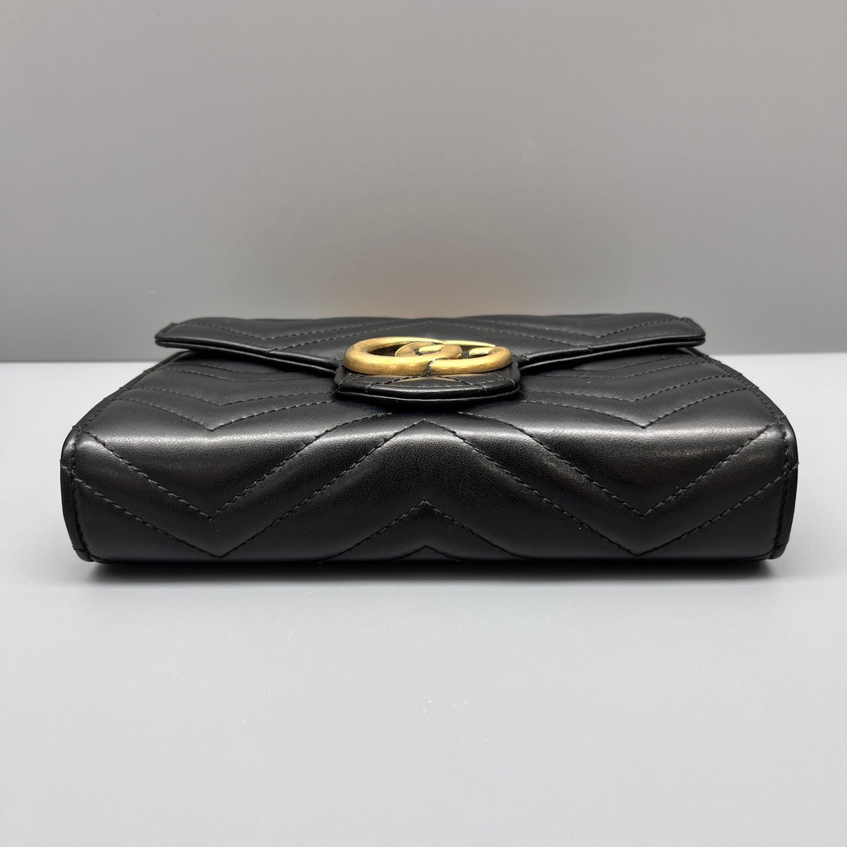 Gucci - Marmont Wallet on Chain (WOC) - Leather - Black - (mini)